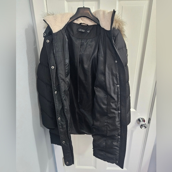 Ralph Lauren Winter Coat Size Medium Petite - Picture 4 of 9